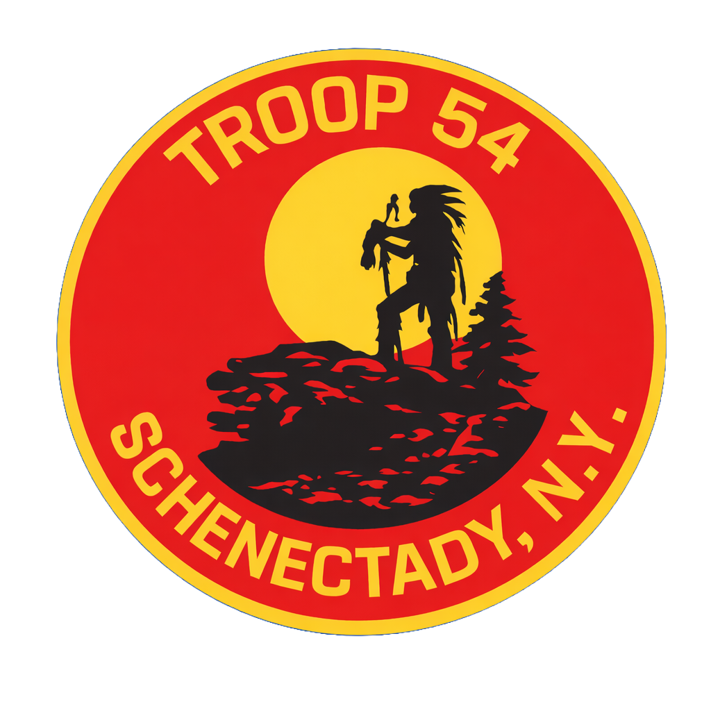 Troop 54 Schenectady logo